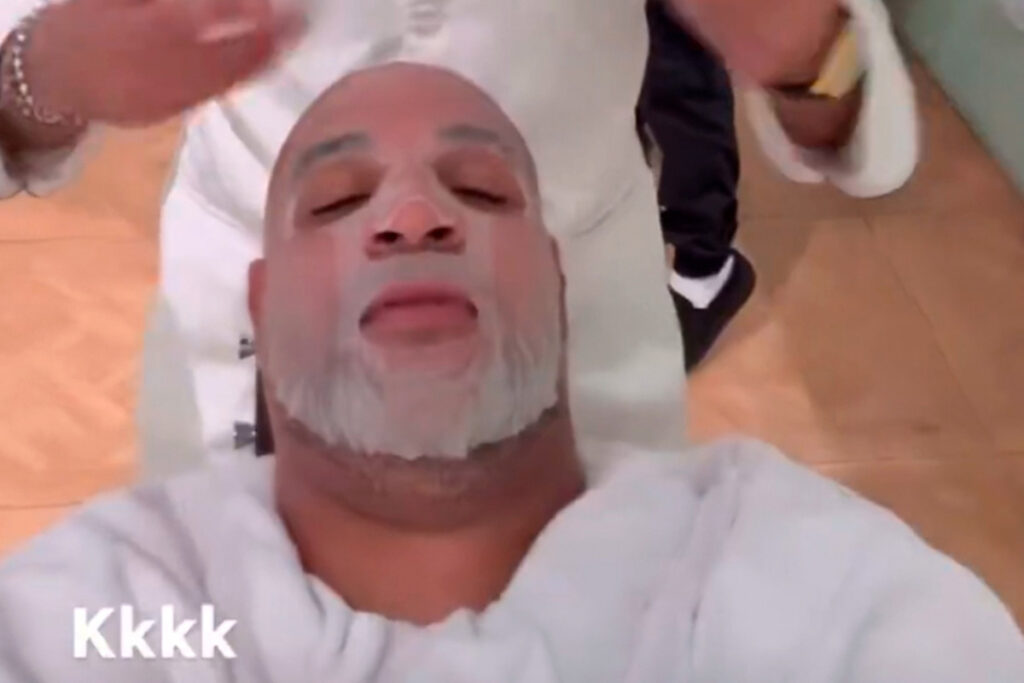 Adriano Imperador Encanta a Internet com Seu Novo Tratamento de Beleza