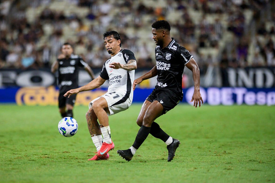 Corinthians supera Ceará no Castelão após erro decisivo em partida sem grandes emoções