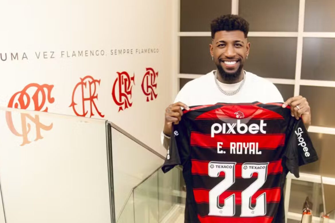 Emerson Royal é oficialmente apresentado no Flamengo: 'Um projeto ambicioso'
