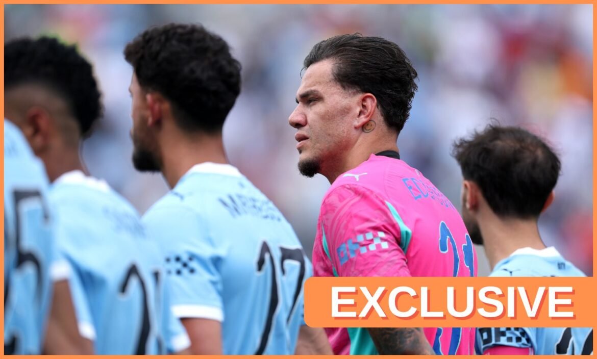 Goleiro do Manchester City, Ederson, é alvo de transferência para clubes sauditas