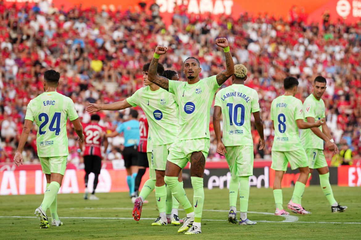 Barcelona domina e vence o Mallorca com facilidade