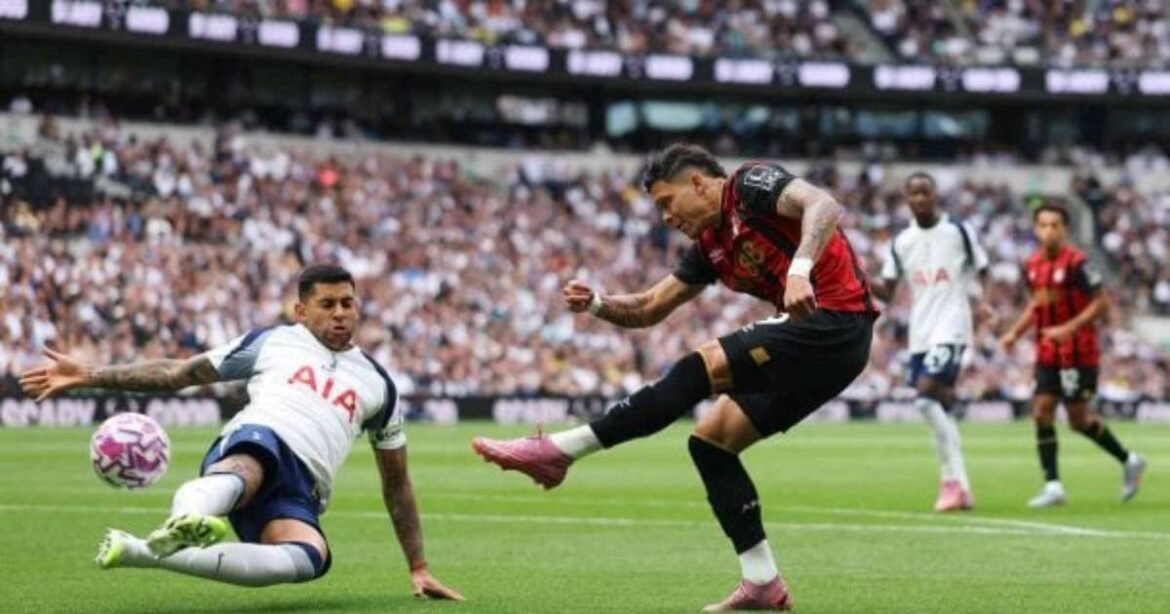Bournemouth supera Tottenham em Londres com gol de jogador brasileiro