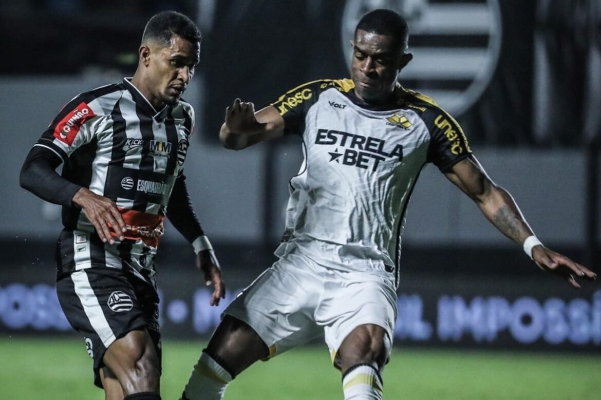 Criciúma enfrenta Athletic com um jogador a menos e garante empate após 90 minutos de jogo