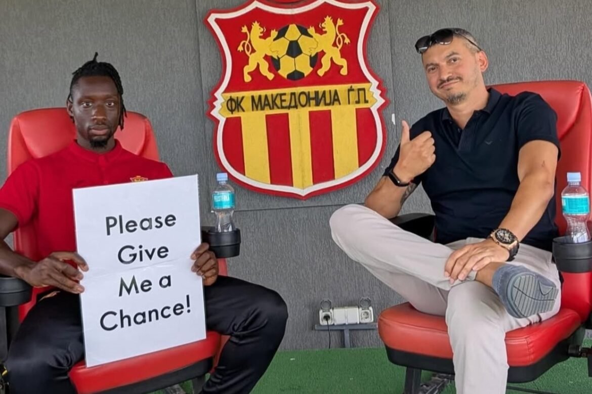 Francês Persiste e Acampa em Frente ao Estádio, Conquista Oportunidade na Macedônia do Norte