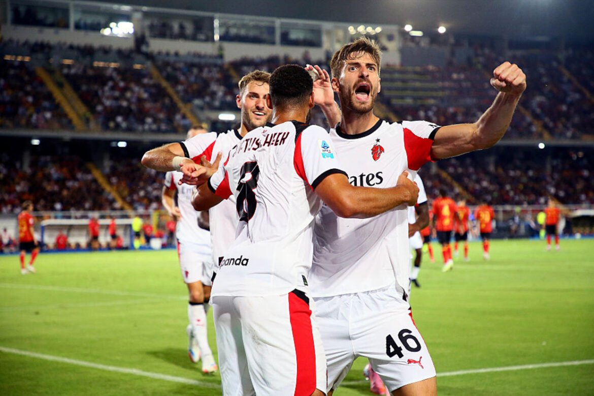 Milan conquista vitória fora de casa contra o Lecce e estreia com triunfo no Campeonato Italiano
