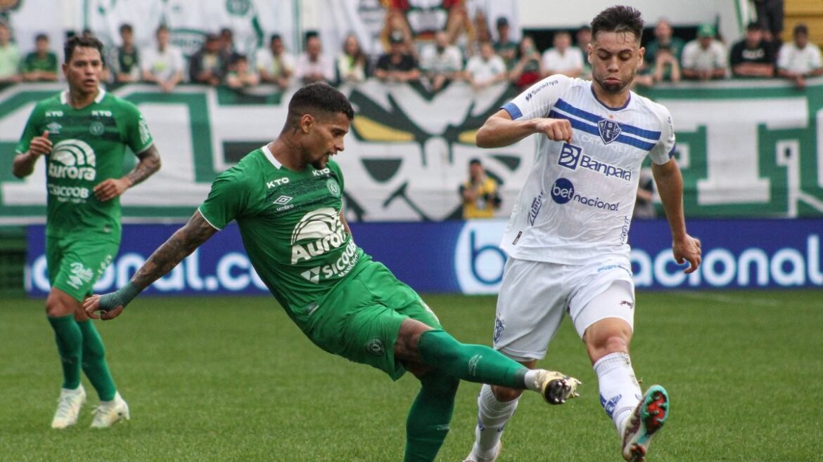 Onde assistir ao vivo Chapecoense x Paysandu na Série B 2025