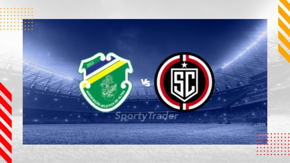 Palpite AA Altos PI vs Santa Cruz FC PE - Brasileiro Série D, Eliminatórias 24/08/2025