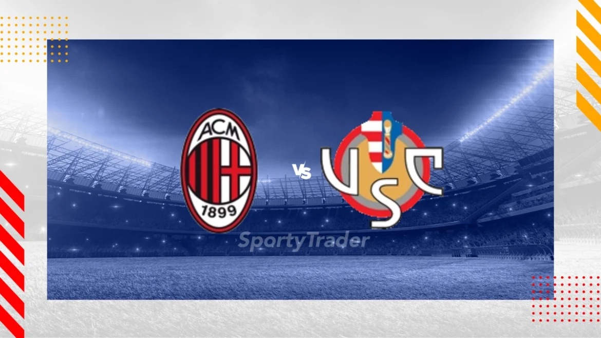 Palpite AC Milan x Cremonese na Itália Série A 23/08/2025