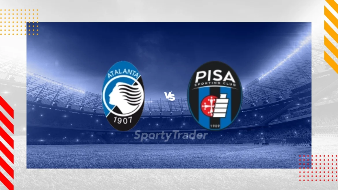 Palpite Atalanta x AC Pisa Calcio na Itália Série A 24/08/2025