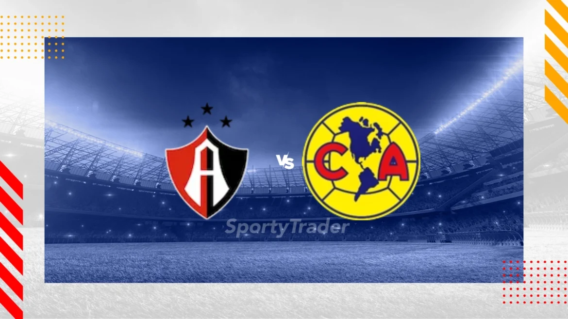 Palpite Atlas FC x CF América - Liga MX 24/08/2025
