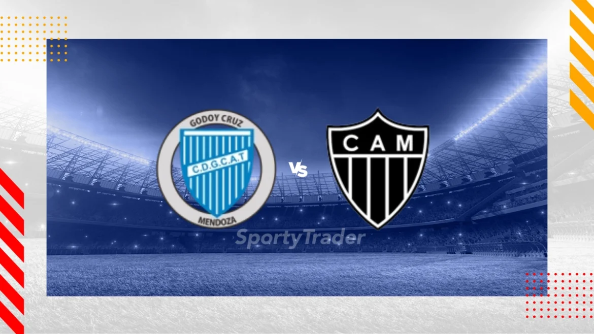 Palpite: CA Godoy Cruz x Atlético MG - Copa Sul-Americana 21/08/2025