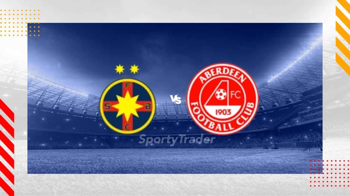Palpite FCSB x Aberdeen FC na Liga Europa - 28/08/2025
