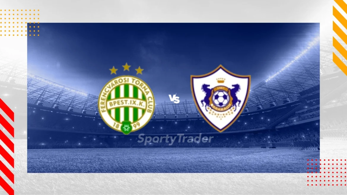 Palpite Ferencvaros x Qarabag FK - Liga dos Campeões 19/08/2025