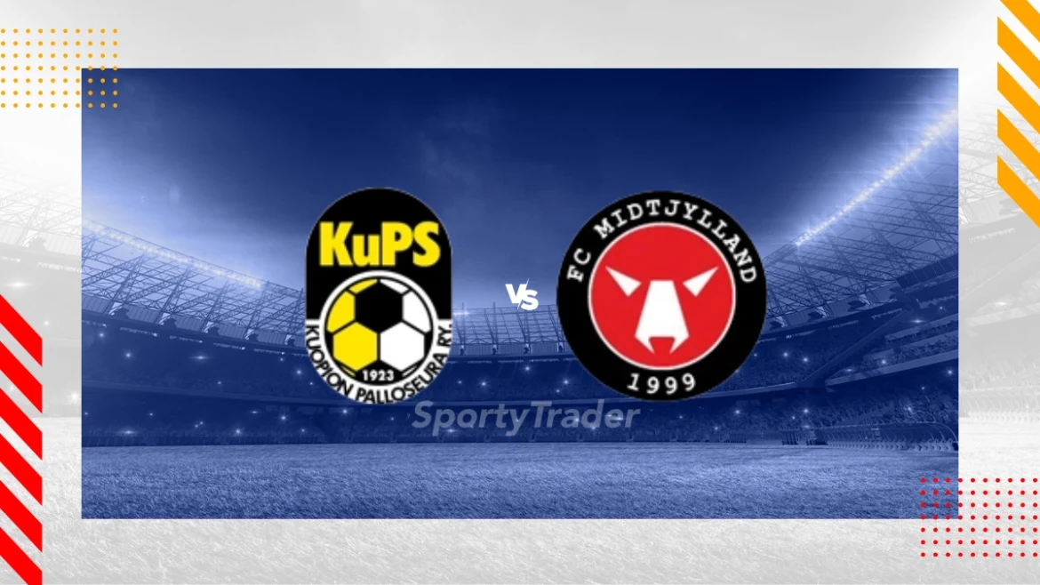 Palpite KuPS x FC Midtjylland na Liga Europa em 28/08/2025