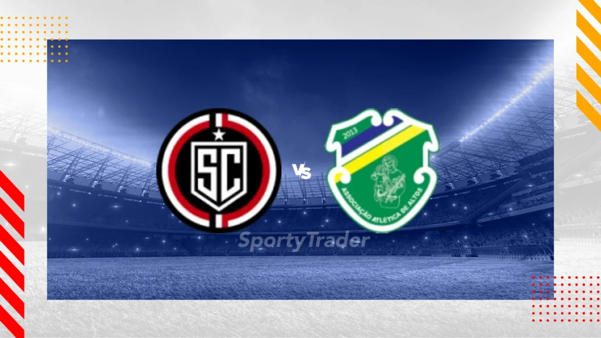 Palpite: Santa Cruz FC PE x AA Altos PI - Brasileiro Série D, Eliminatórias 18/08/2025