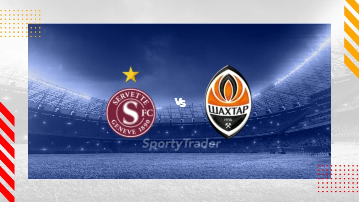 Palpite: Servette Geneva x Shakhtar Donetsk - Liga Conferência Europa 28/08/2025