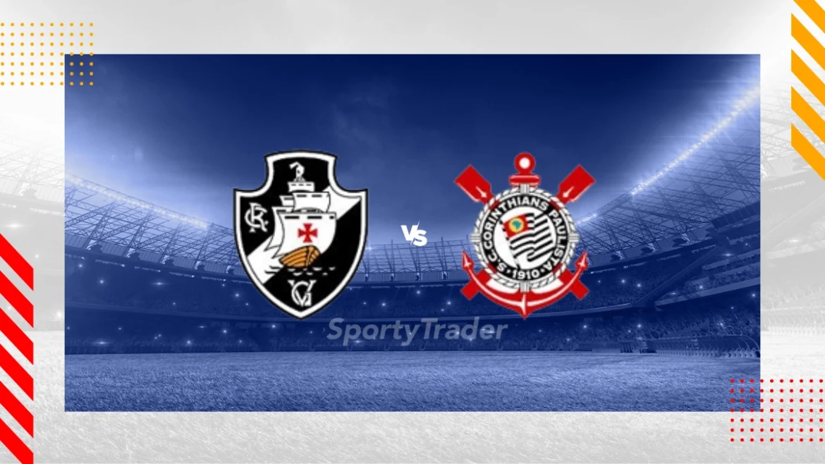 Palpite Vasco da Gama x Corinthians - Brasileirão Série A 24/08/2025