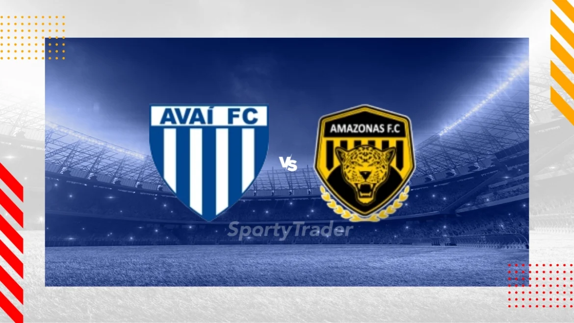 Palpite para Avaí x Amazonas FC no Brasileirão Série B em 25/08/2025