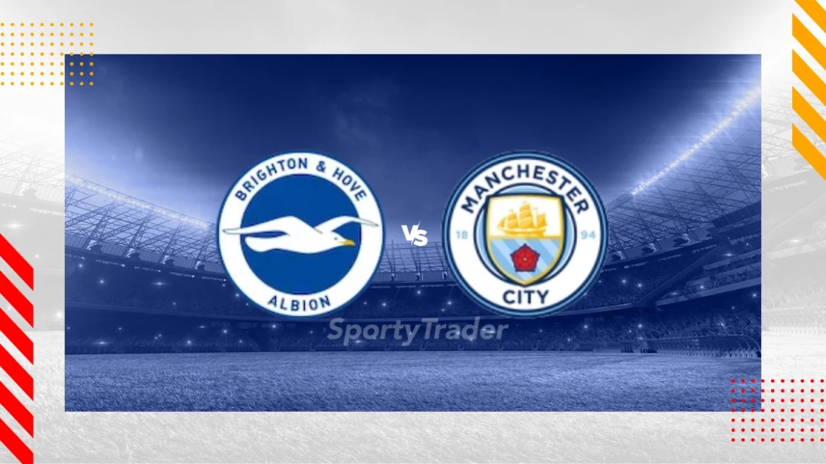 Palpite para Brighton x Manchester City na Premier League em 31/08/2025
