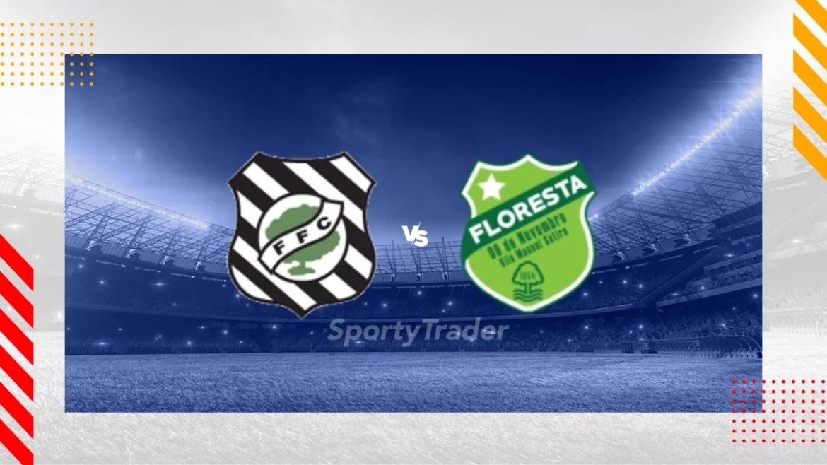 Palpite para Figueirense SC x Floresta EC CE - Brasileirão Série C 23/08/2025