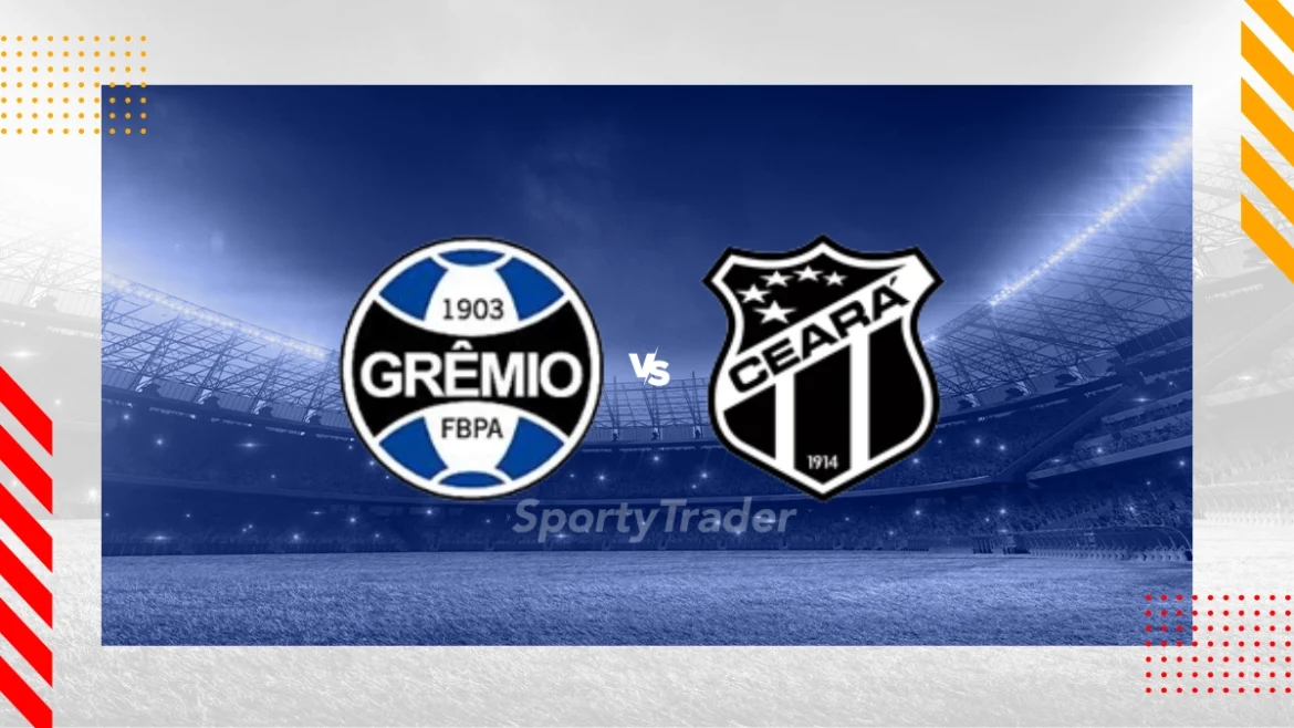 Palpite para Grêmio x Ceará SC no Brasileirão Série A em 23/08/2025