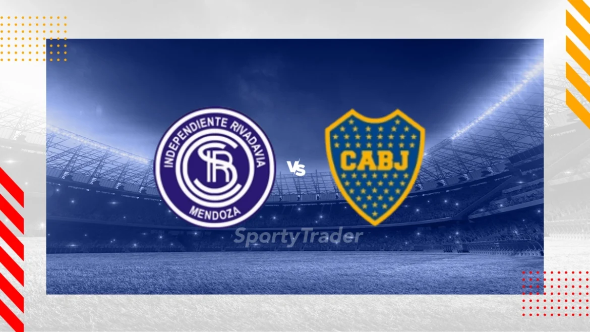 Palpite para Independiente Rivadavia x Boca Juniors na Liga Profesional Argentina - 17/08/2025