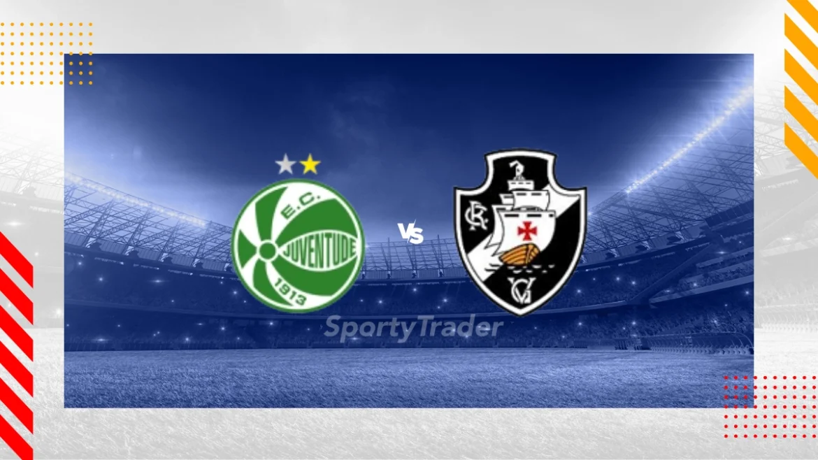 Palpite para Juventude x Vasco da Gama no Brasileirão Série A em 20/08/2025