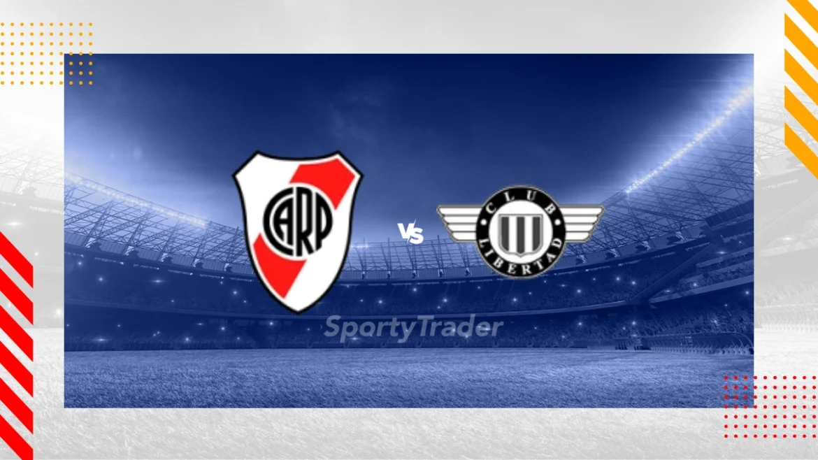 Palpite para River Plate x Club Libertad na Copa Libertadores em 21/08/2025