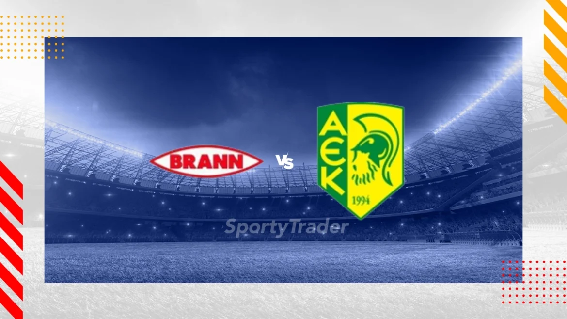 Palpite para SC Brann x AEK Larnaca na Liga Europa em 21/08/2025