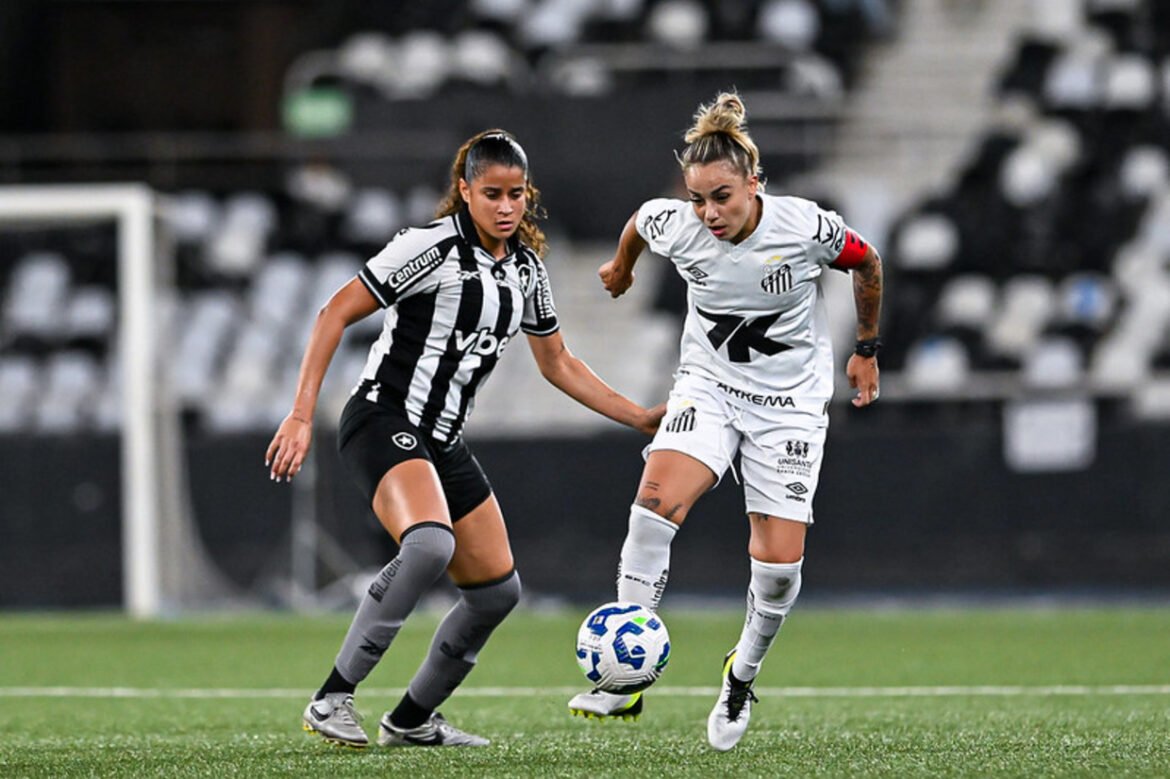 Santos conquista vitória e lidera contra o Botafogo na final da Série A2 do Campeonato Brasileiro Feminino