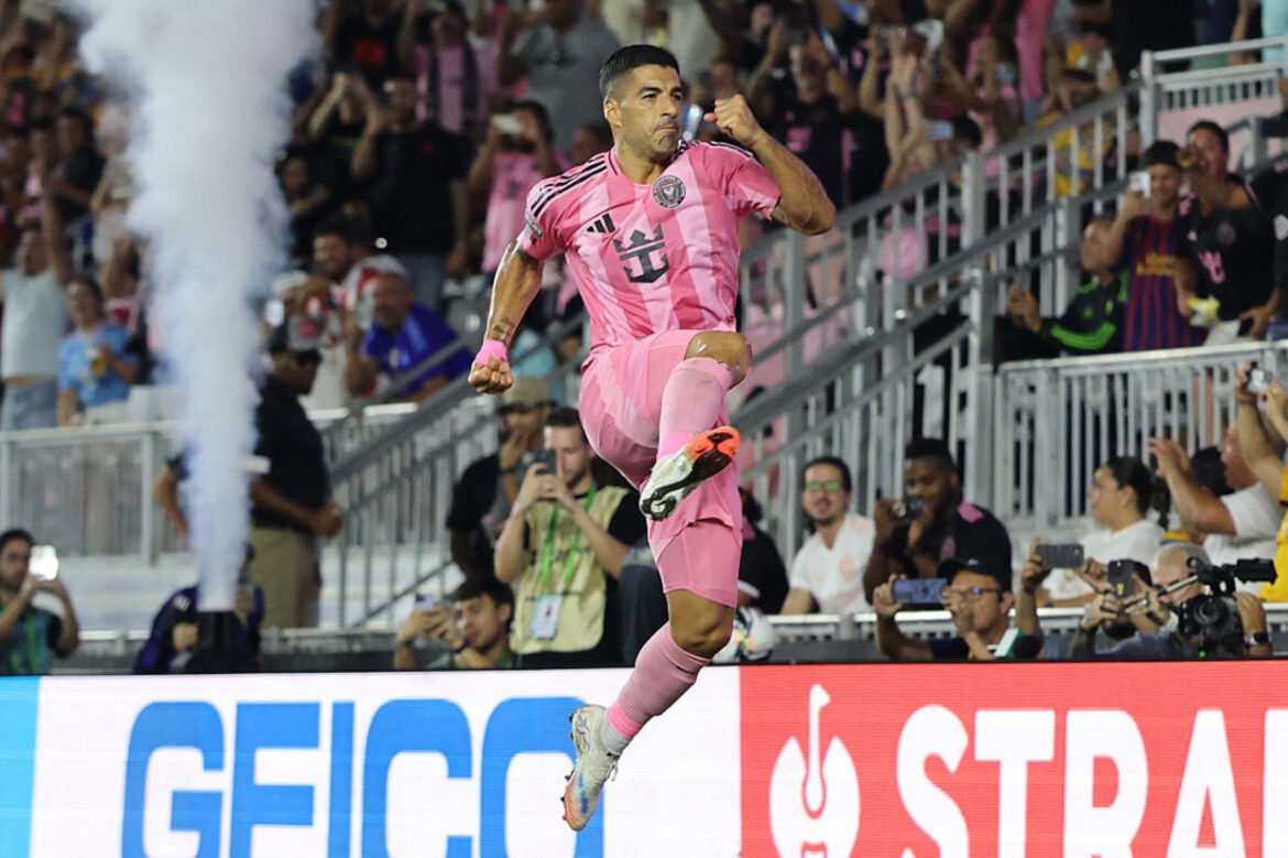 Sem Messi, Suárez brilha e leva o Inter Miami às semifinais da Leagues Cup