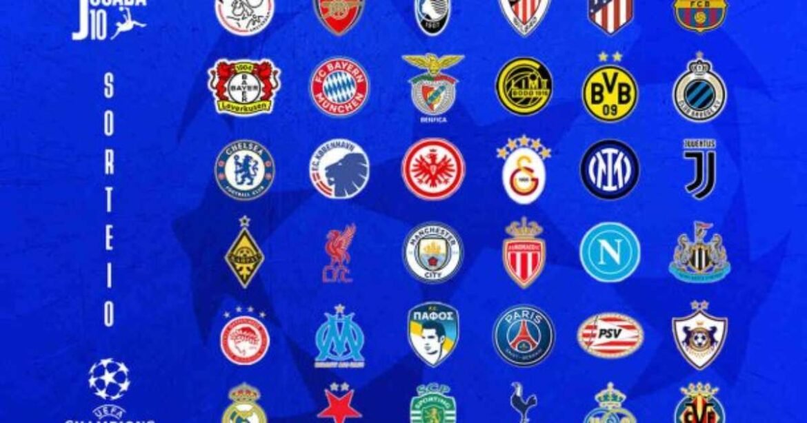 Sorteio da fase de Liga da Champions será nesta 5ª (28/8). Veja onde assistir - Futebol Press