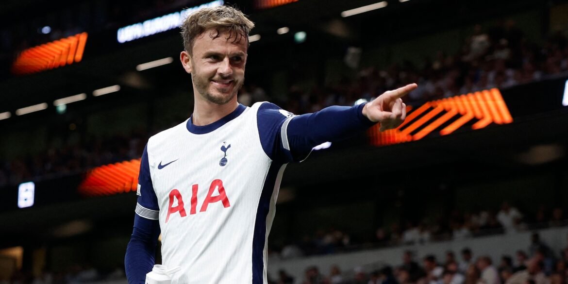 Tottenham inicia negociações para contratação de armador comparado a Maddison