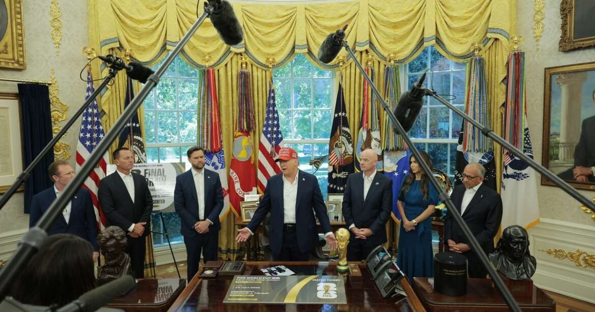 Trump Anuncia Sorteio de Ingressos para a Final da Copa do Mundo