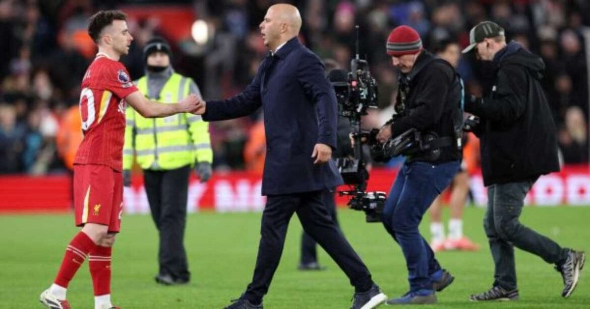 Arne Slot confirma que Liverpool compensou a família de Diogo Jota por contrato não cumprido