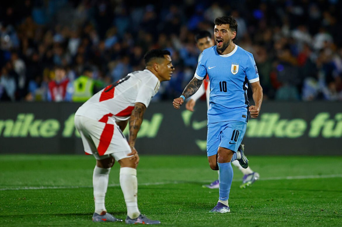 Arrascaeta se destaca, Uruguai vence Peru e garante vaga na Copa do Mundo