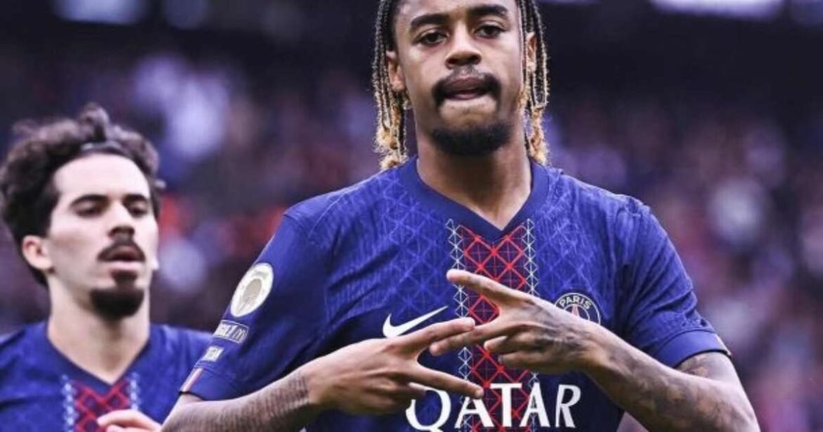 Barcola brilha e garante a vitória do PSG contra o Lens com gols incríveis