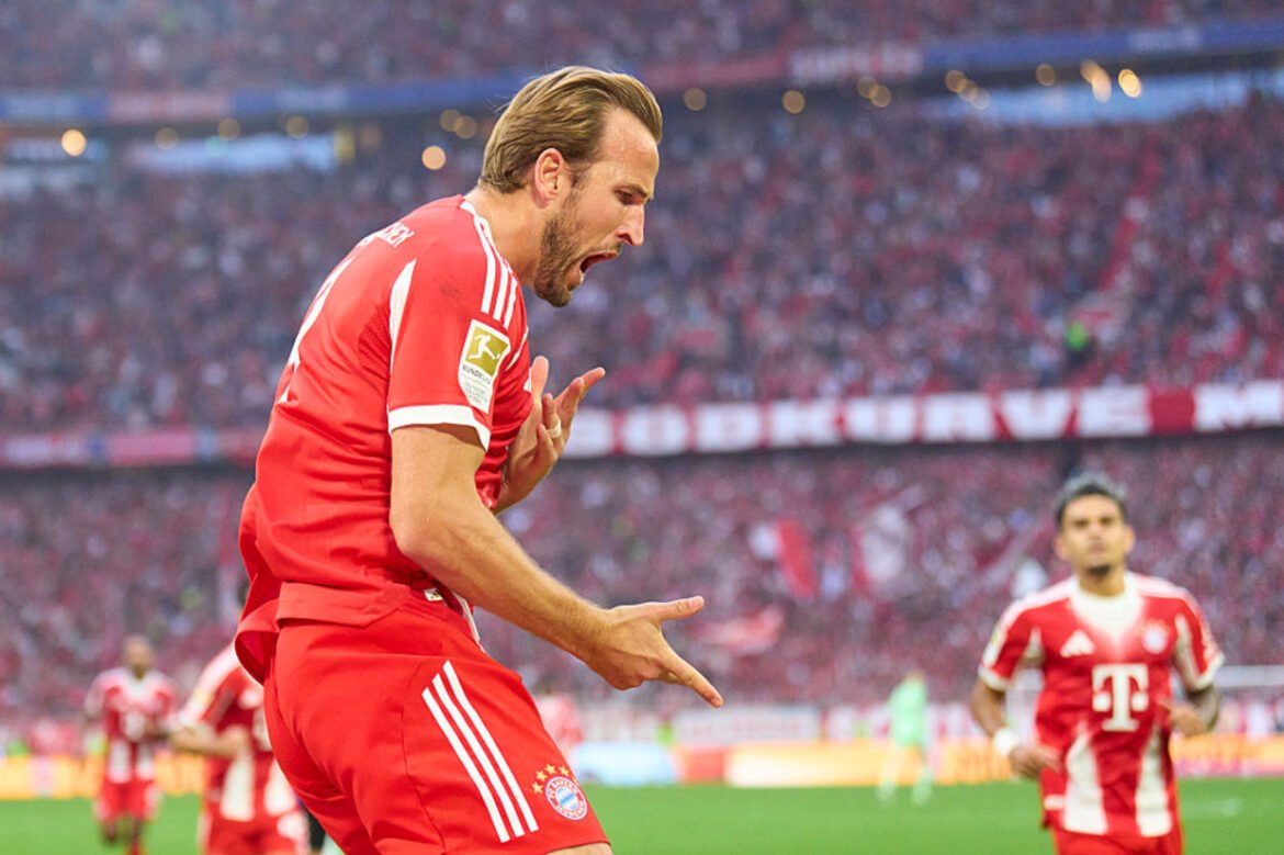 Bayern de Munique vence Hamburgo com dois gols de Kane