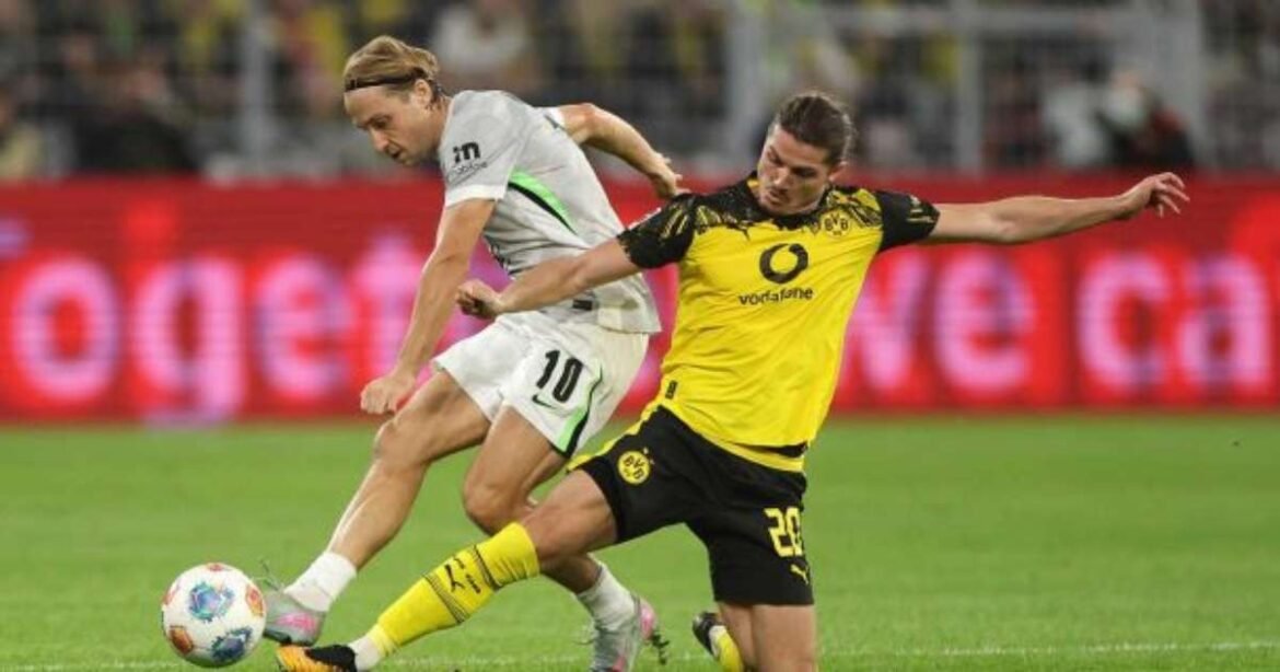 Borussia Dortmund conquista vitória e se aproxima do Bayern na Bundesliga