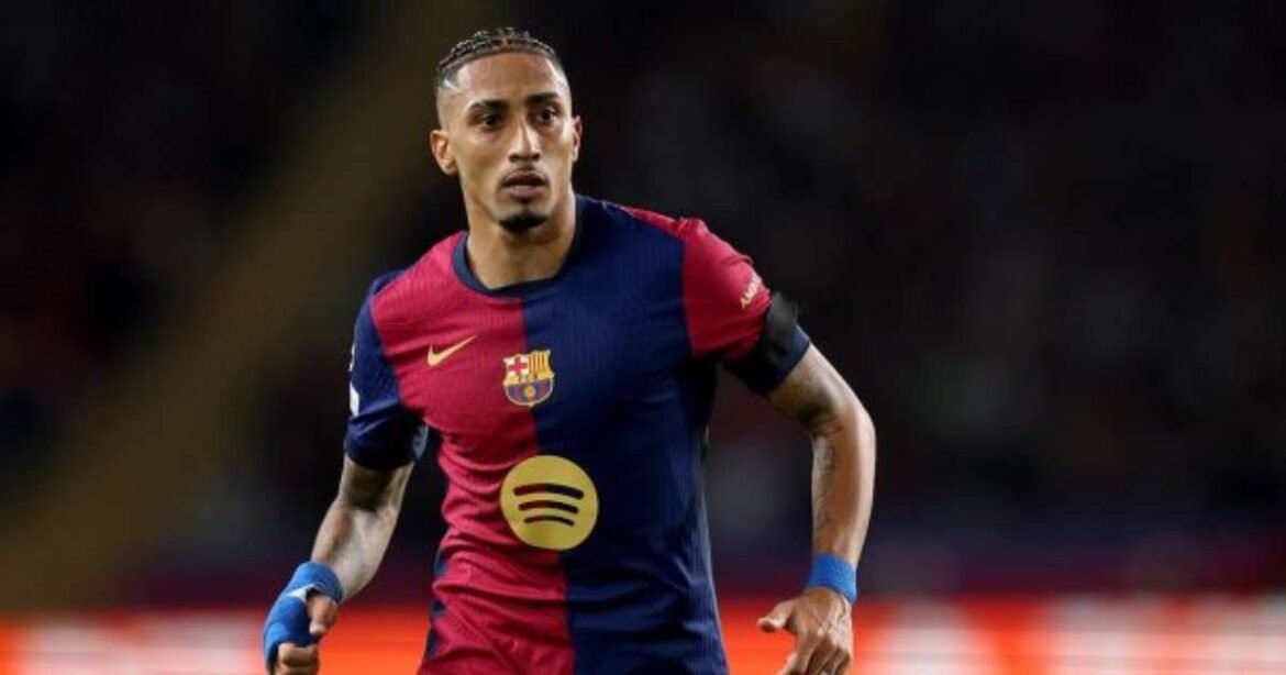 Com Raphinha em destaque, Barcelona goleia Valencia por 6 a 0 no Campeonato Espanhol