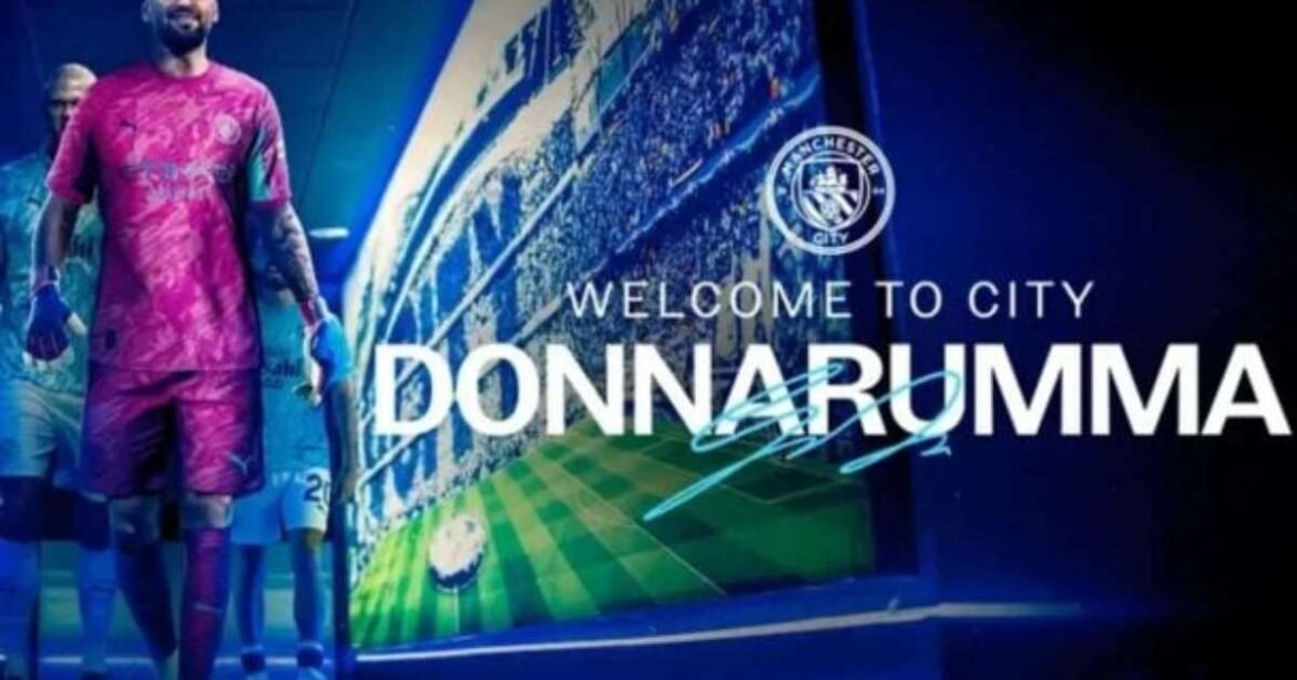 Donnarumma é contratado pelo Manchester City após a saída de Ederson