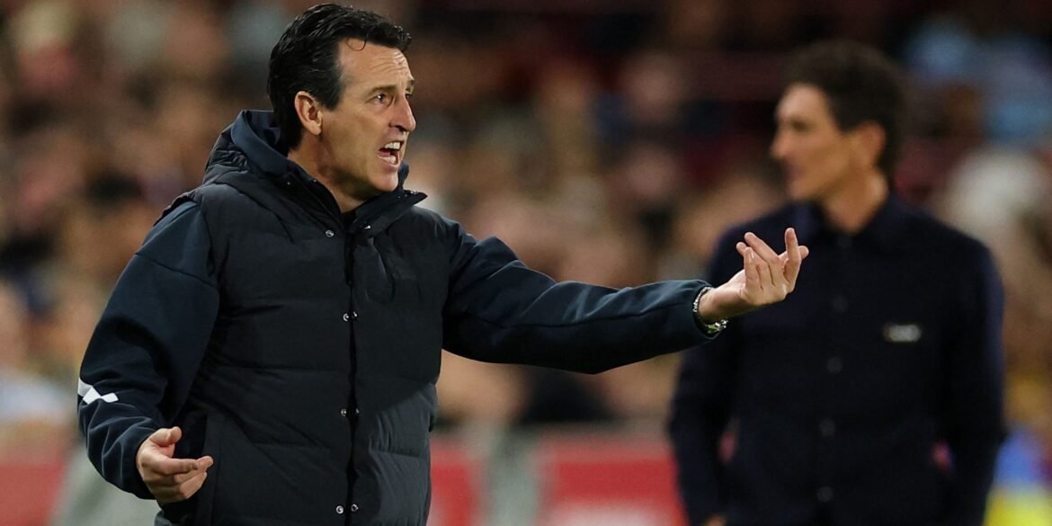 Emery divulga atualização sobre a lesão do destaque do Aston Villa após partida contra o Brentford