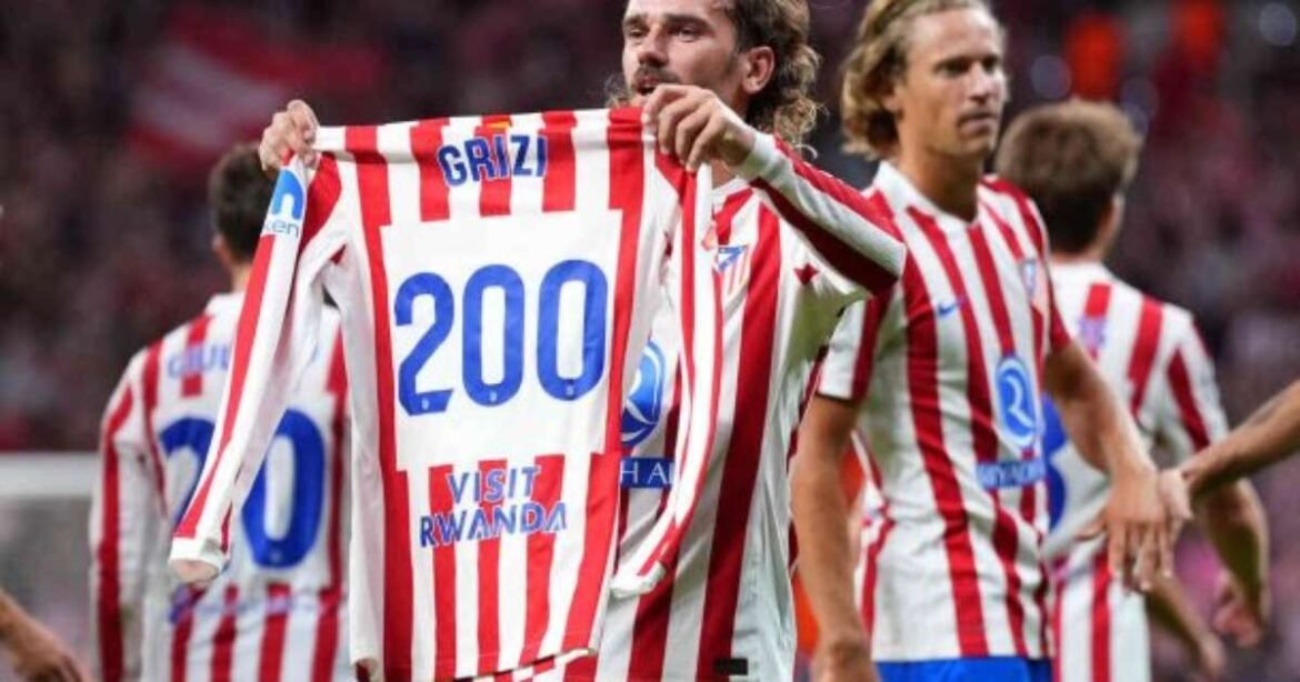 Griezmann alcança marca de 200 gols enquanto Atlético vence Frankfurt na Champions League