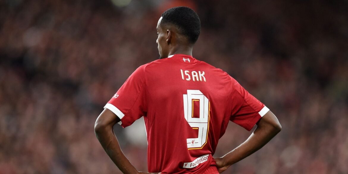 Indícios Iniciais sobre o Papel de Isak no Liverpool contra o Everton
