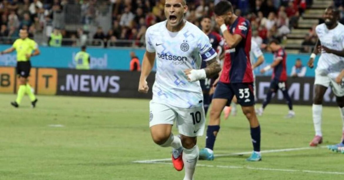 Inter de Milão conquista vitória fora de casa contra o Cagliari e alcança terceira vitória consecutiva na temporada
