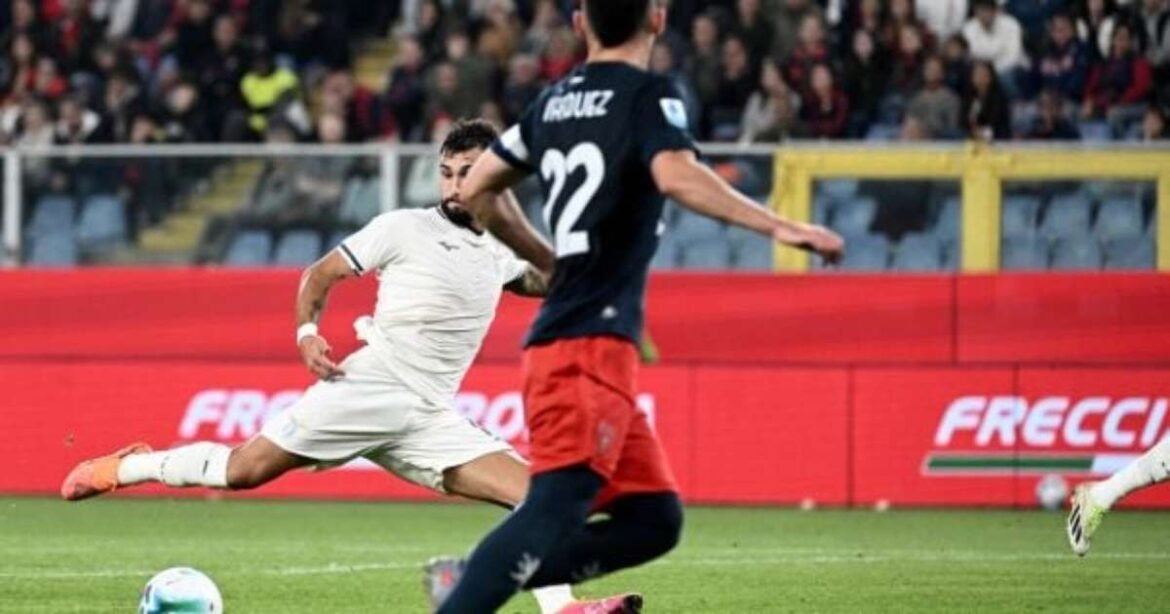 Lazio conquista vitória sobre o Genoa fora de casa e avança na classificação do Campeonato Italiano