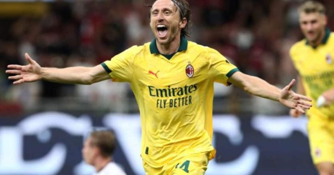 Milan conquista vitória sobre o Bologna com gol de Modric no Campeonato Italiano
