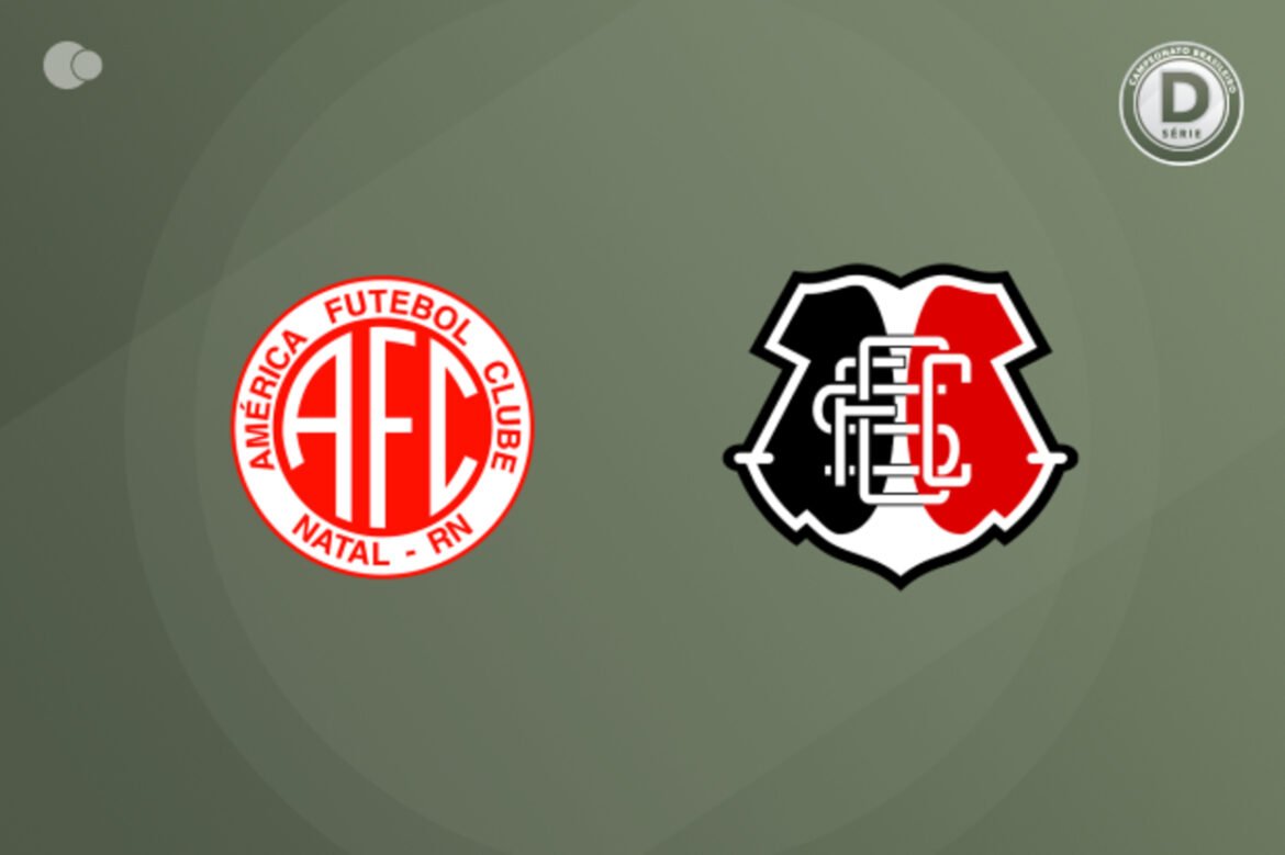 Santa Cruz conquista empate diante do América e assegura vaga na Série C