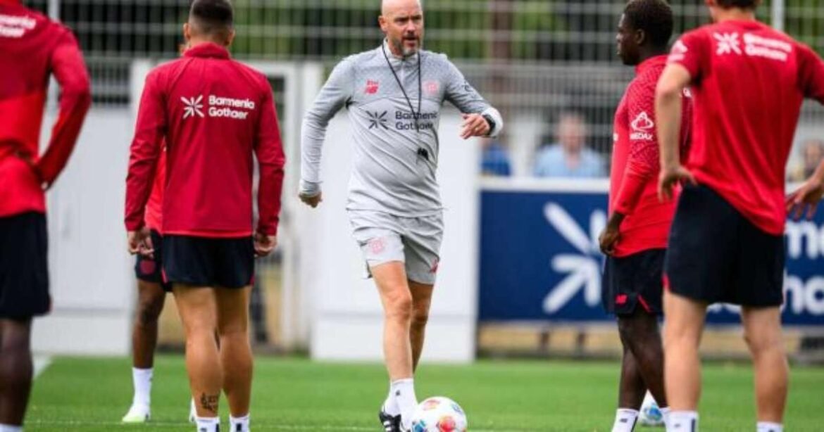 Ten Hag expressa surpresa com a saída de treinador no Leverkusen: 'A confiança mútua sempre esteve ausente'