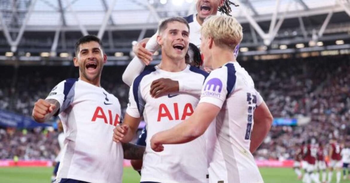 Tottenham visita o West Ham e domina o confronto sem dificuldades